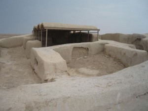 Verbrannte Stadt Verwendung des Ziegels im Städtebau